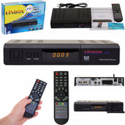 Tuner Satelitarny Linbox F17 DVB-S MPEG2 | 150+ Kanałów FTA Astra | USB Nagrywanie | Modulator RF