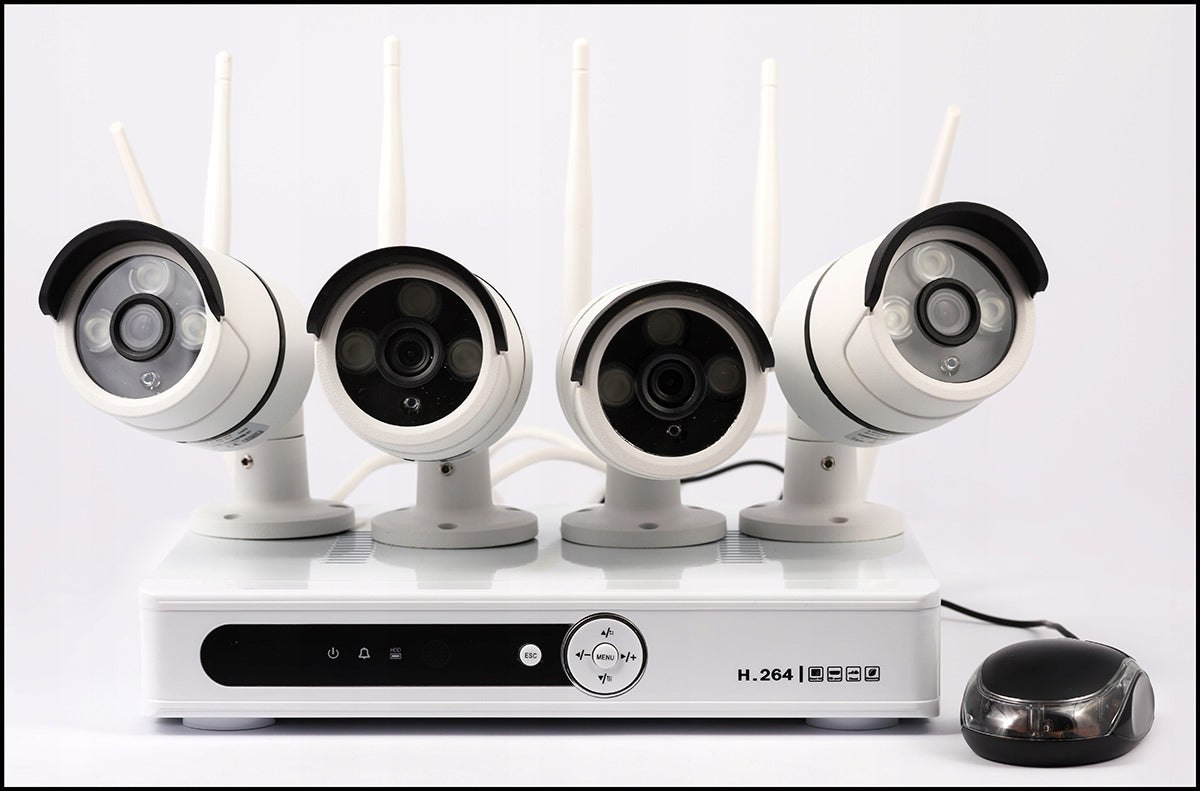 Monitoring WIFI rejestrator 4 kamery HD Android