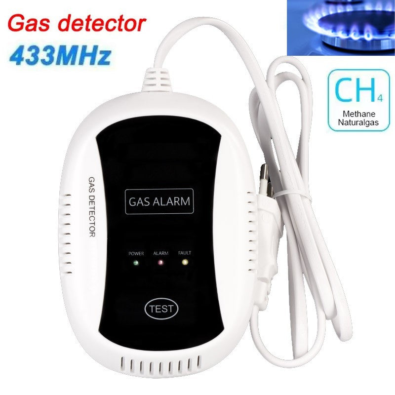 Detektor gazu Sat-Link PA-209R 230V LPG propan-butan gaz ziemny alarm domowy