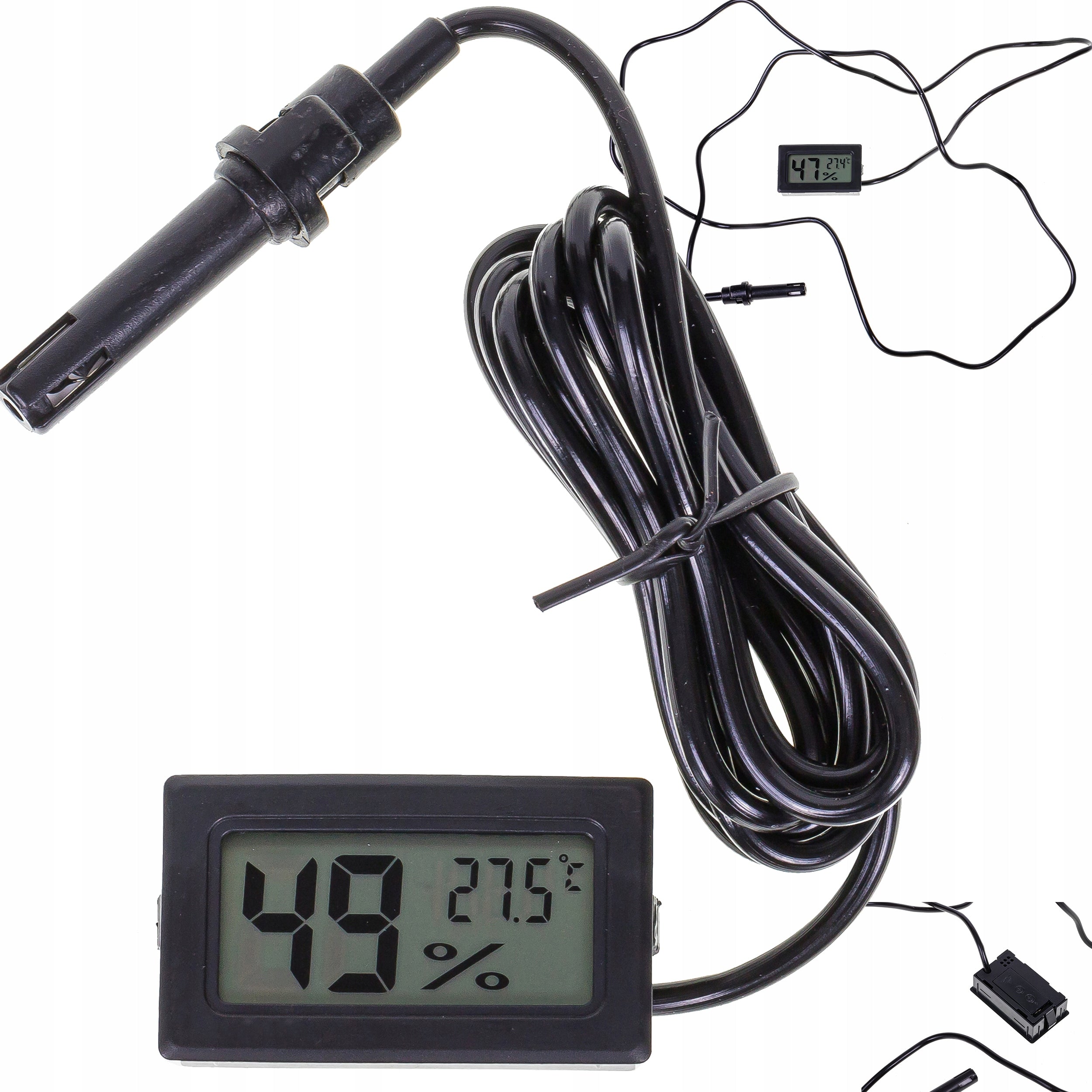 Termometr Cyfrowy Higrometr Elektroniczny z sondą