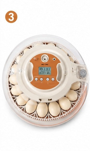 Inkubator 26PRO do 26 Jaj Automatyczna Wylęgarka Obracanie Owoskop LED