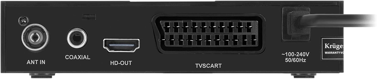 Dekoder DVB-T2 Krüger&Matz KM0550D H.265 HEVC HDMI SCART USB