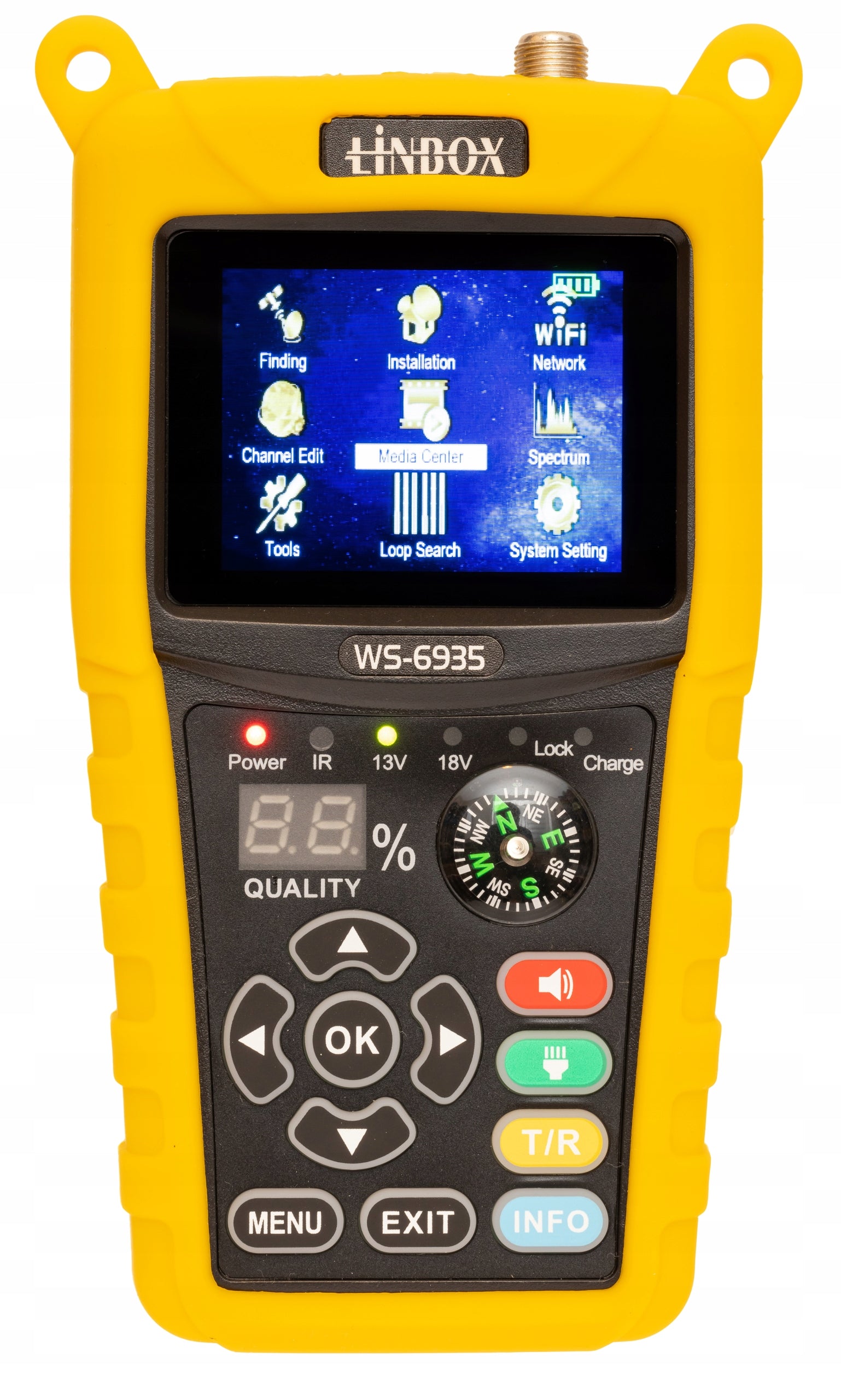 Miernik satelitarny Linbox WS-6935 DVB-S2 podgląd