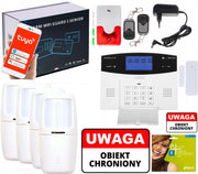 Alarm SENIOR GUARD 1 bezprzewodowy 4 PIR mała syrena