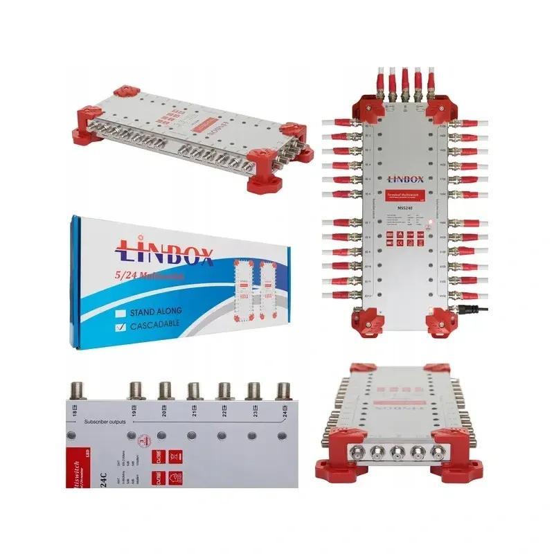Multiswitch 5 wejść 24 wyjścia Linbox  524E