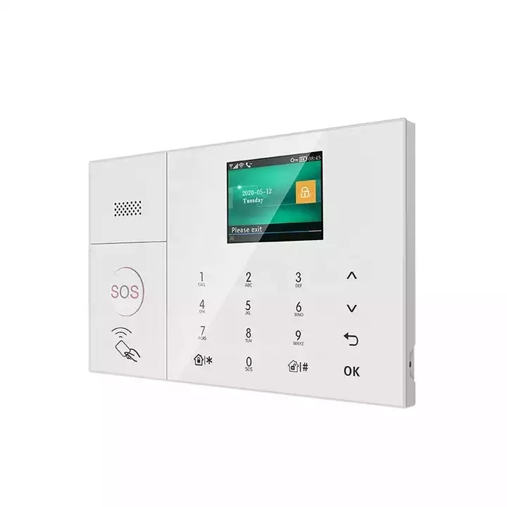 Alarm GSM SL-108 WiFi Tuya – zestaw alarmowy 1 czujka PIR, czujka drzwi, syrena, 2 piloty