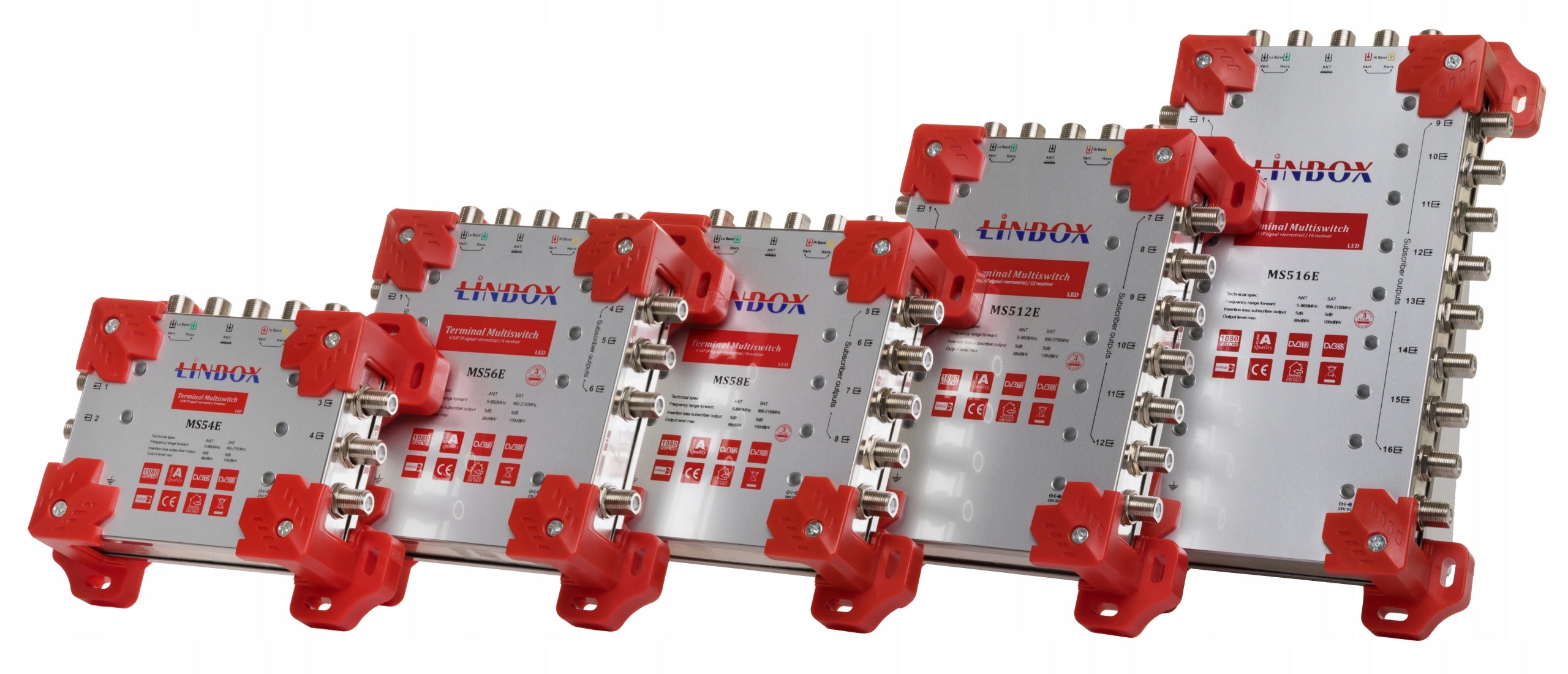 Multiswitch 5 wejść 4 wyjścia Linbox 5X4 5/4