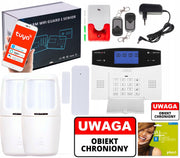 Alarm SENIOR GUARD 1 bezprzewodowy 2 PIR mała syrena