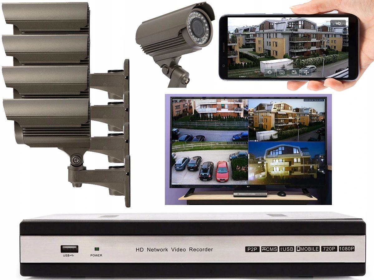 Zasilacz CCTV 12V 15A MAX 9 kamer monitoring