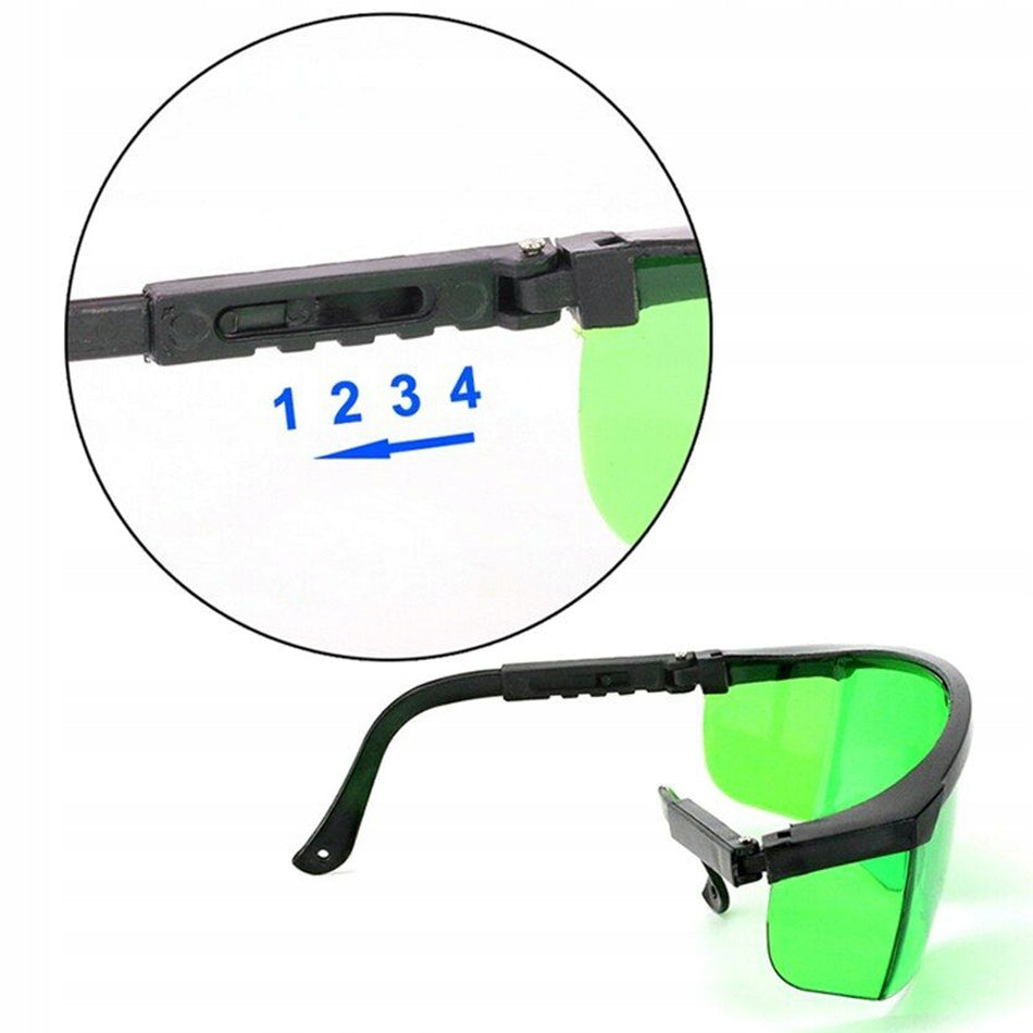 Okulary laserowe zielone do poziomic laserowych