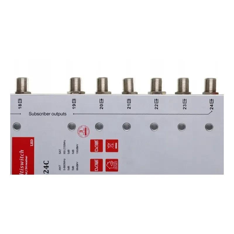 Multiswitch 5 wejść 24 wyjścia Linbox  524E