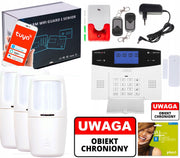 Alarm SENIOR GUARD 1 bezprzewodowy 3 PIR mała syrena