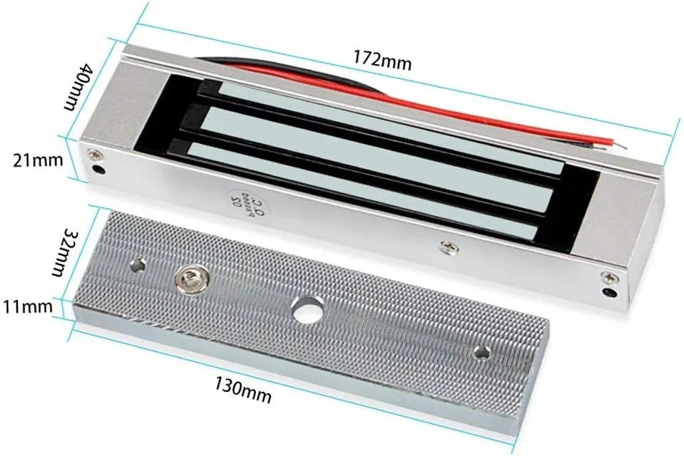Elektrozamek zamek magnetyczny 500KG