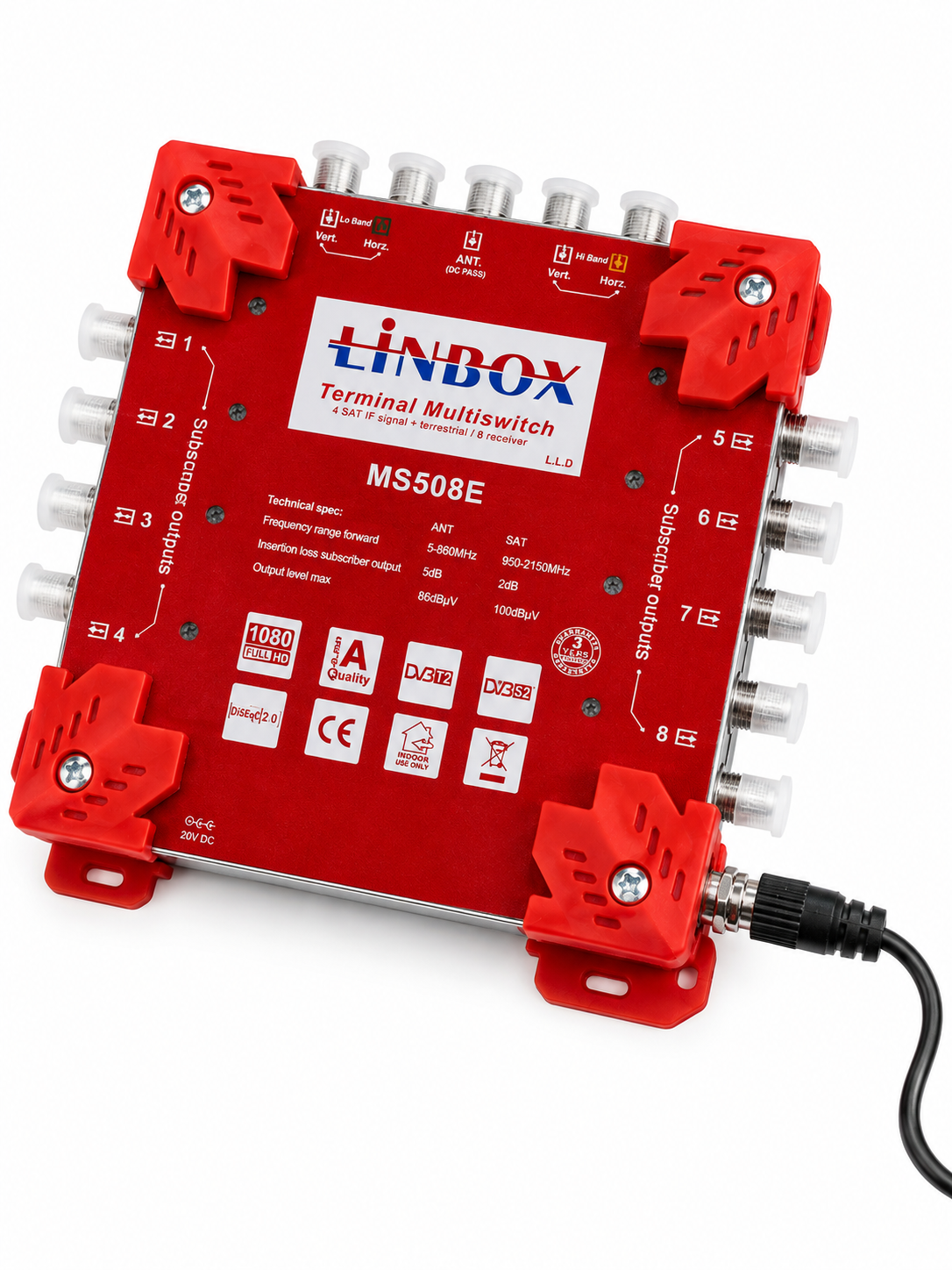 Multiswitch Linbox  MS508E