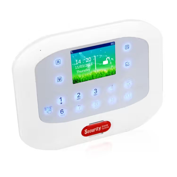 Alarm bezprzewodowy GSM LINBOX G50A – RFID, LCD, syrena, czujki