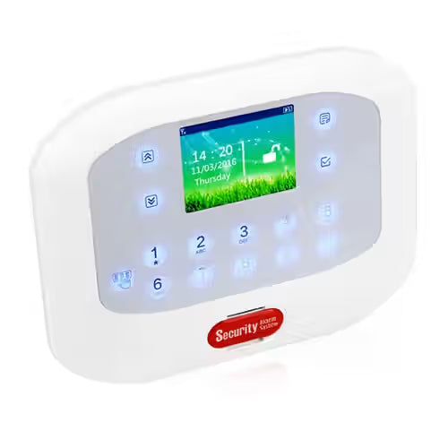Alarm bezprzewodowy GSM LINBOX G50A – RFID, LCD, syrena, czujki